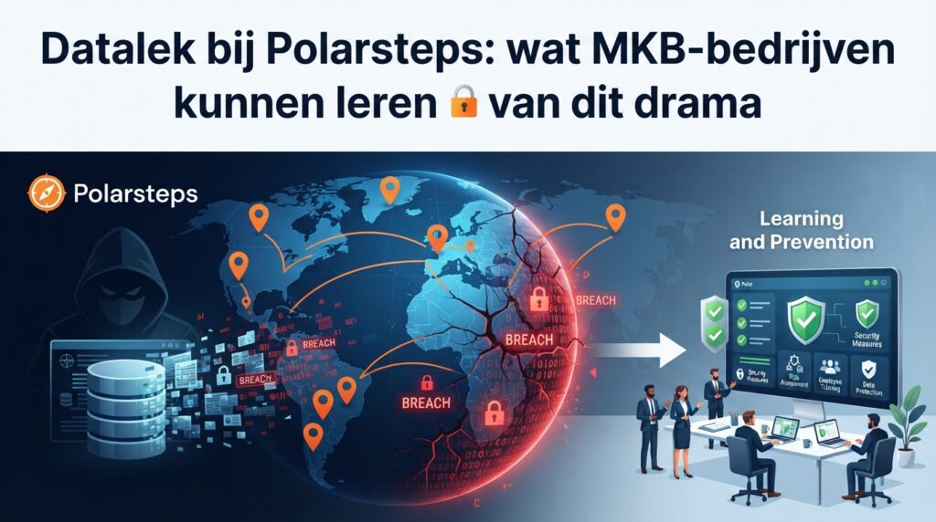 Datalek bij Polarsteps: wat MKB-bedrijven kunnen leren van dit drama